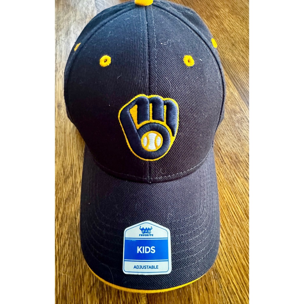 Milwaukee Brewers MLB Kids Snapback Hat NWT
